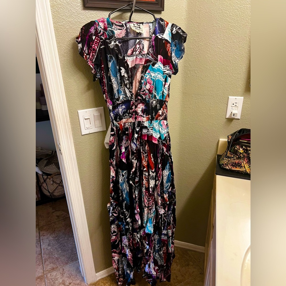 Jaase colorful/floral maxi dress